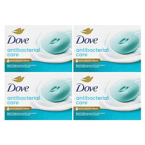 Dove, Мыло для красоты с антибактериальным эффектом, 4 шт., По 106 г (3,75 унции)