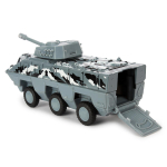 Модель ин. мет. "БТР Тайфун" 15см. сер.камуфл. башня вращ. SB-17-39-B(GY)-WB (Технопарк)