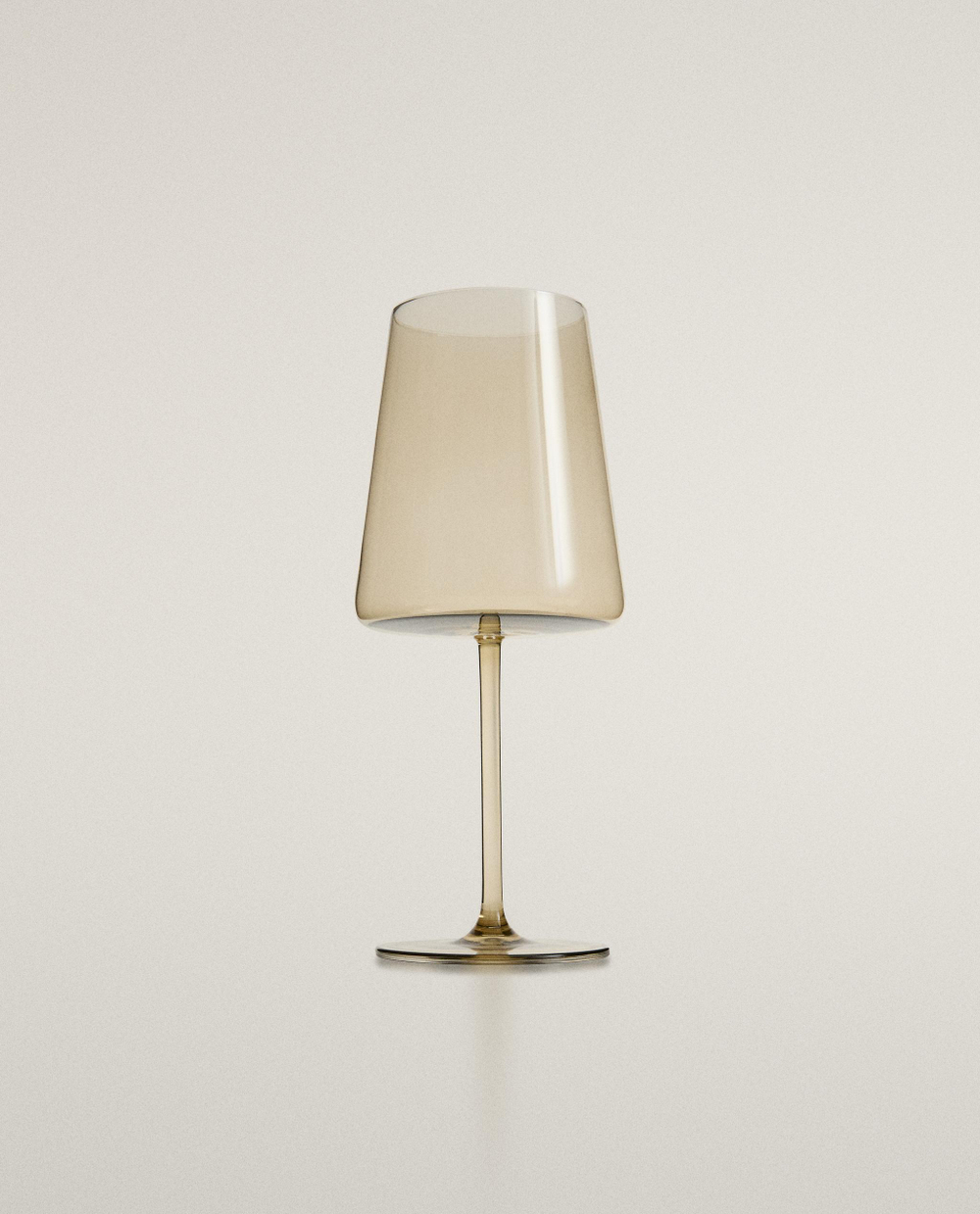 Zara Home бокал из стекла, цвет зелёный, 23.4 см