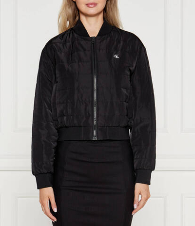 Куртка бомбер CALVIN KLEIN JEANS - черный(J20J223871)