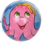 Мяч 6,3 см «Радостное лето» (антистресс), микс СТИКЕР НА ВЛОЖЕНИЕ