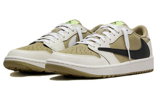 Premium Кроссовки Nike x Travis Scott Air Jordan 1 Low Golf 6.0