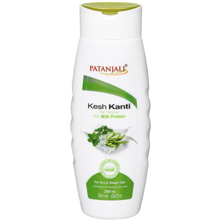 шампунь Кеш Канти с молочными протеинами Патанджали (Kesh Kanti Milk Protein shampo Patanjali), 200 мл