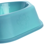 Миска пластиковая «МУРОЧКИН», цвет аквамарин, 19,5*6см 450