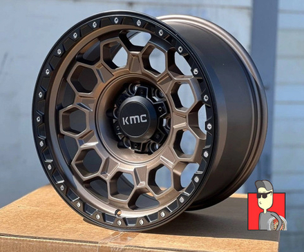 Комплект дисков Fuel Off-Road KMC 17x9 et0 6x139.7
