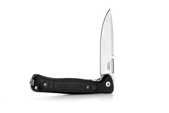 Нож складной Lion Steel Skinny Aluminium Black - сталь MagnaCut, рукоять черный титан