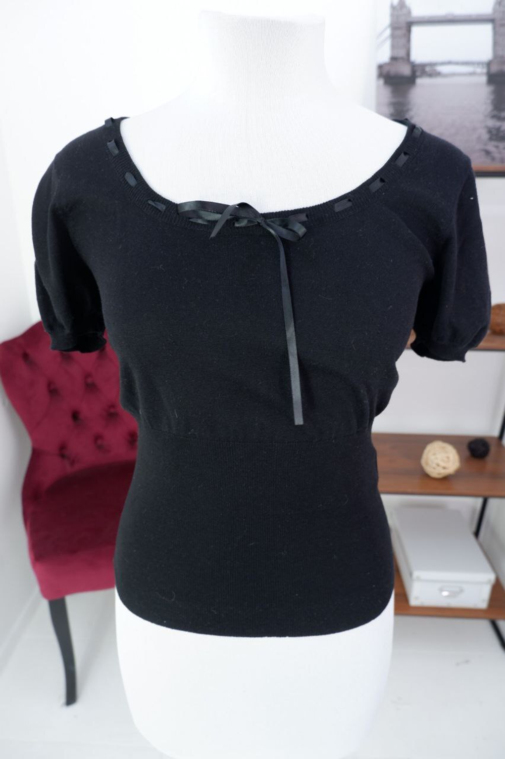 Футболка H&M трикотажная 44 размер