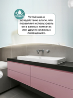 Краска для мебели, дерева и пластика матовая без запаха Гумвнутрянка пудровый 1 литр.