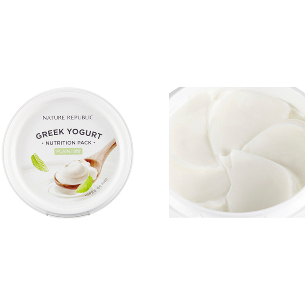 Маска йогуртовая питательная  GREEK YOGURT PACK_PLAIN (NUTRITION) 130мл. Страна производитель: Корея (Уход за лицом)