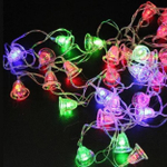 Гирлянда нить LED "колокольчик" RGB 40L (4м) П/П разноцвет.