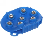 Массажёр двухсторонний антицеллюлитный «Чудо варежка» 13*9.5*2 см, микс цветов