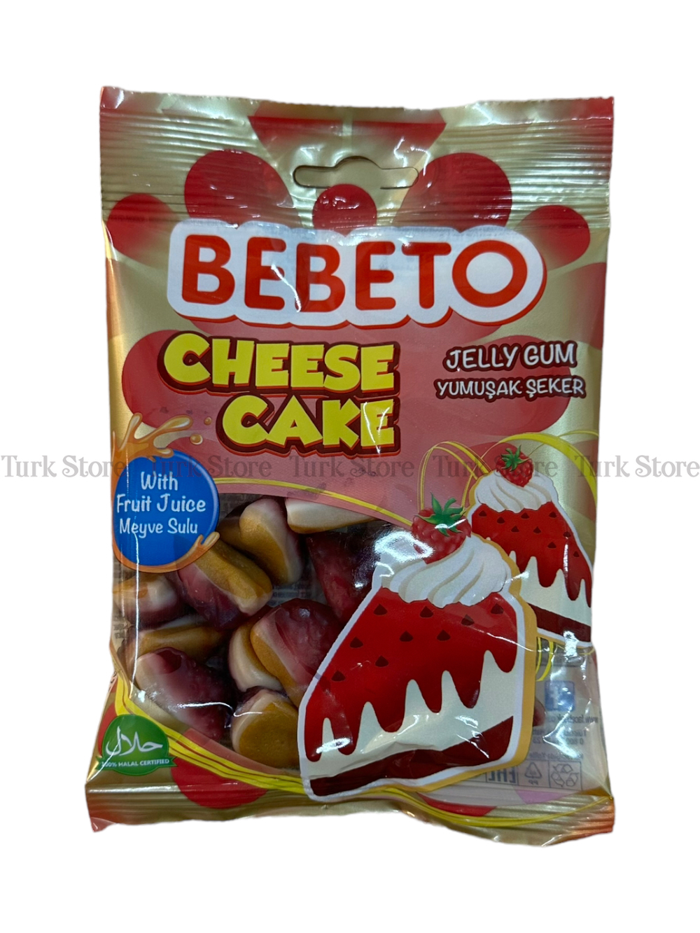 Жевательный мармелад Bebeto "Cheese Cake" 70 гр