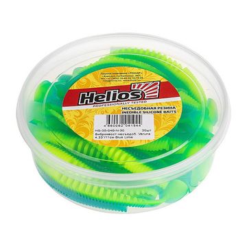 Виброхвост несъедоб. Varuna 4,33'/11см Blue Lime 30шт. (HS-35-040-N-30) Helios