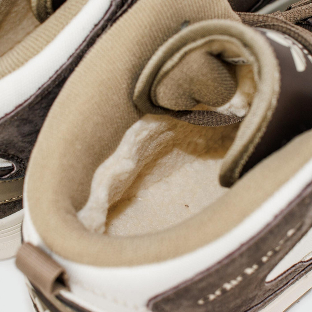 кроссовки Adidas ADI2000 Mid Brown / White Winter