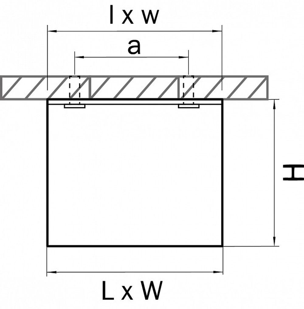 Накладной светильник Lightstar Monocco 052316-IP65