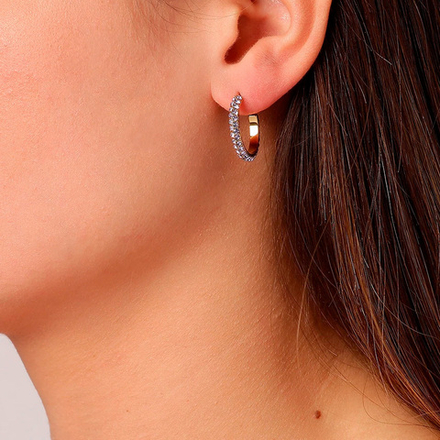 Серьги Dyrberg Kern HOSTA SG LAVENDER 361004 V/G