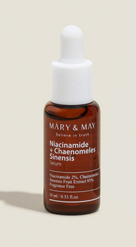 Mary&May Сыворотка для выравнивания тона с ниацинамидом и экстрактом айвы - Niacinamide + Chaenomeles Sinensis Serum 10 мл