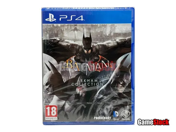 PS4 Batman Arkham Collection CUSA-00135; CUSA-04607 (Русские субтитры)