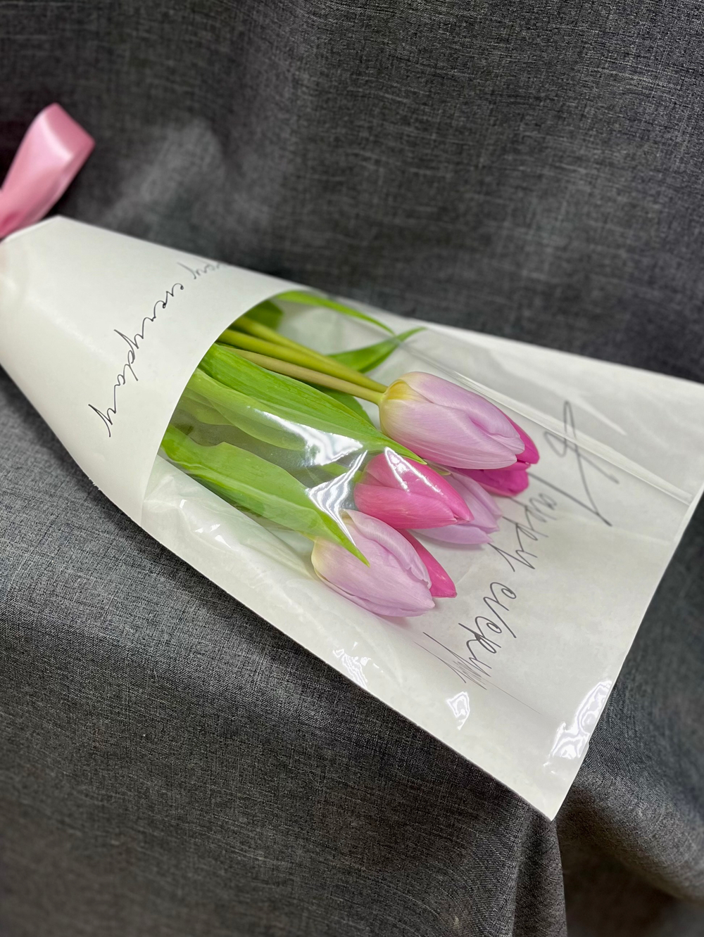 Букет «7 тюльпанов