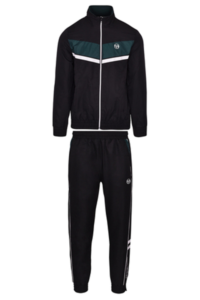 Для мужчин Костюм теннисный Sergio Tacchini Fedele Tracksuit - black