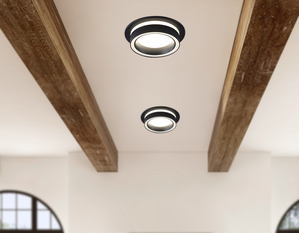 Светильник встраиваемый TN5241 BK черный GX53 D110*42