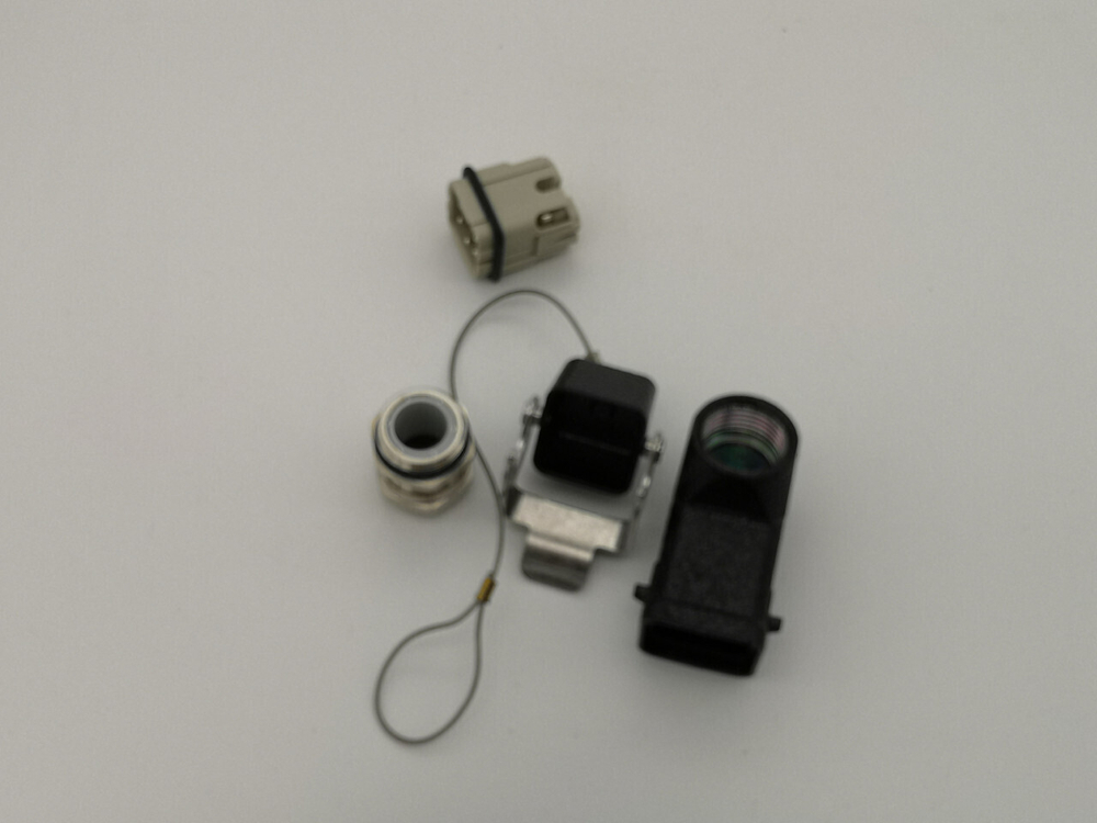 Разьём Harting HAN 4A-M 10A 230/400V Connector с корпусом взрывозащищённым