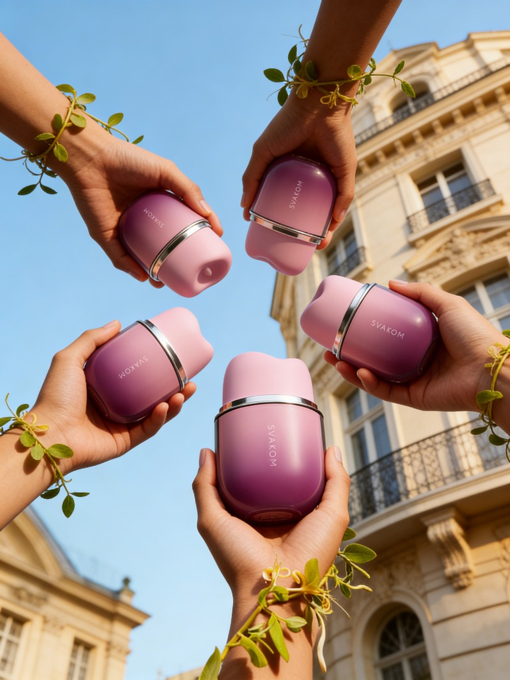 Svakom Klitty, вакуумный вибростимулятор с имитацией куннилингуса