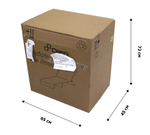 Кровать раскладная Юниор жесткая арт.С89/44г (цвет ткани разноцветный рис.круги (1 шт. в уп., гофрокартон)