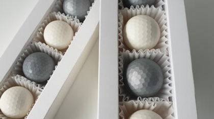 895 | Форма для шоколадных конфет (275х175 мм)  "Мяч для гольфа"