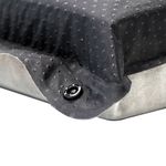 Коврик самонадувающийся СЛЕДОПЫТ, 188x59x10 cм, премиум, серый/6/