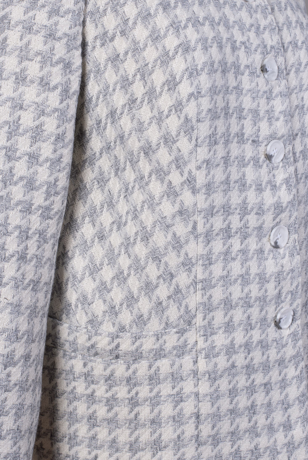 Жакет женский 3888ВПБ, бело-серый #323Бсе043888ВПБ