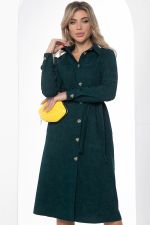 Платье рубашка "Джоанна" (изумруд) П8528 LT Collection