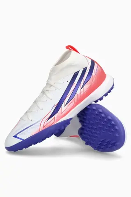 Сороконожки adidas F50 League Hyperfast Mid TF Junior - белый