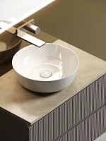 Тумба с раковиной Sancos SNOB T 80 со столешницей, Doha Soft