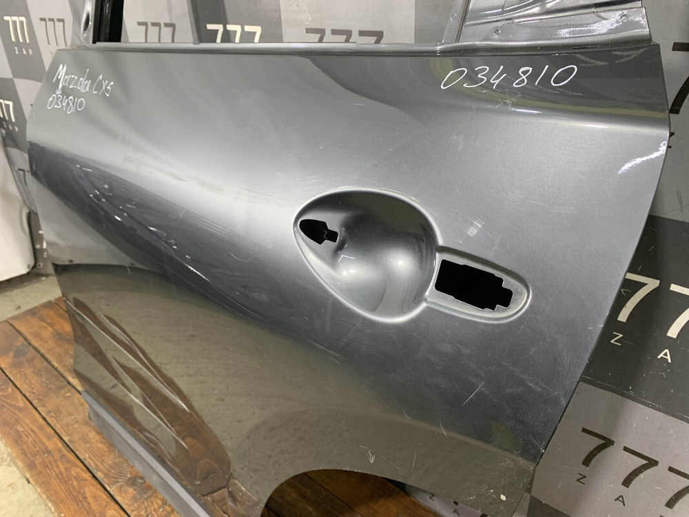 Дверь задняя левая Mazda CX-5 2 (KF) 17-нв Б/У Оригинал kb7w73010