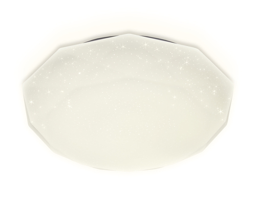 Потолочный светодиодный светильник с пультом FF17 WH белый 48W 400*400*75 (ПДУ ИК)