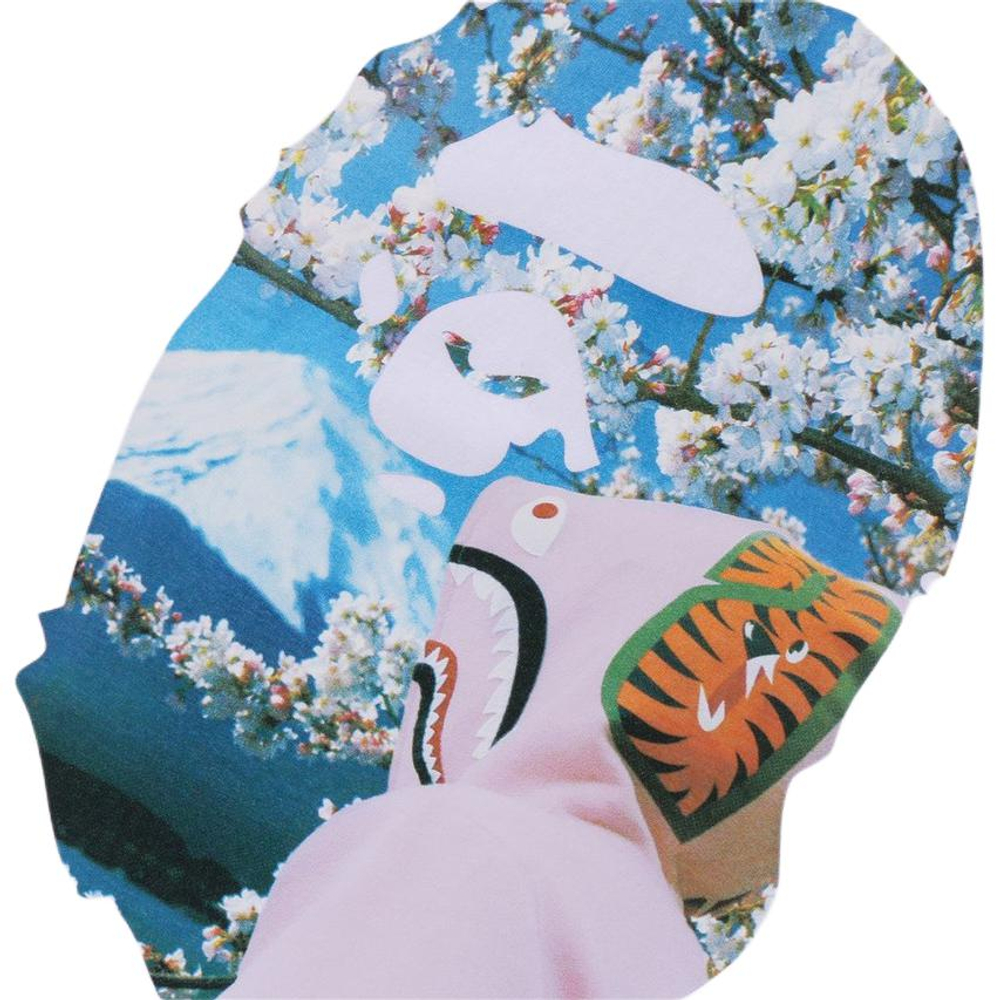 A Bathing Ape Sakura Ape Head Photo I Tee белый