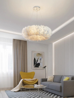 Pendant design lamp Feathers