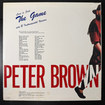Peter Brown ‎– (Love Is Just) The Game (Япония 1985г.) 12", 45 RPM Т