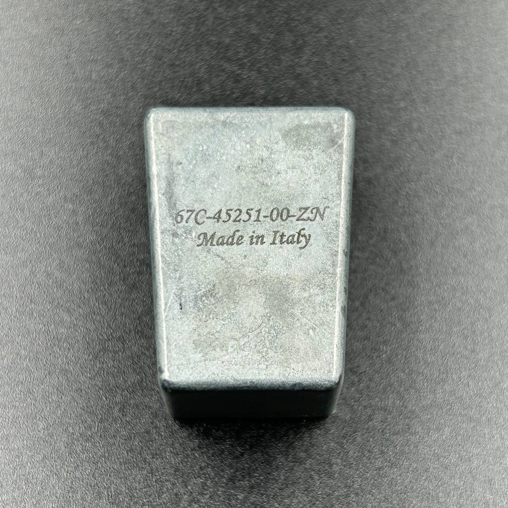 Анод кавитационной плиты Yamaha 40-50, F25-F60 (Цинковый) (67C-45251-00) (Omax)