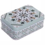 Банка жестяная «Снежинка» 450мл 12,6*9,2*4,3см