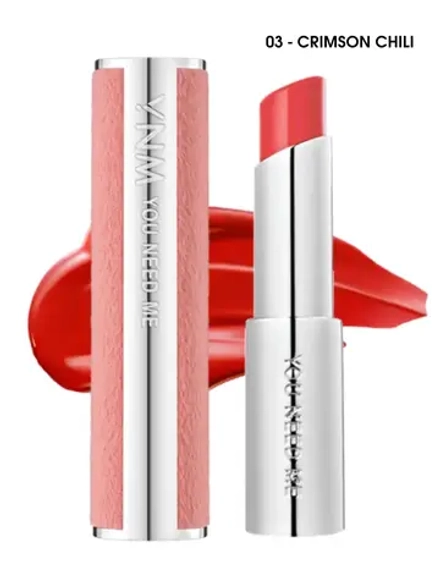 YOU NEED ME - БАЛЬЗАМ ДЛЯ ГУБ CANDY POP GLOW MELTING BALM  CRIMSON CHILI, 3 МЛ
