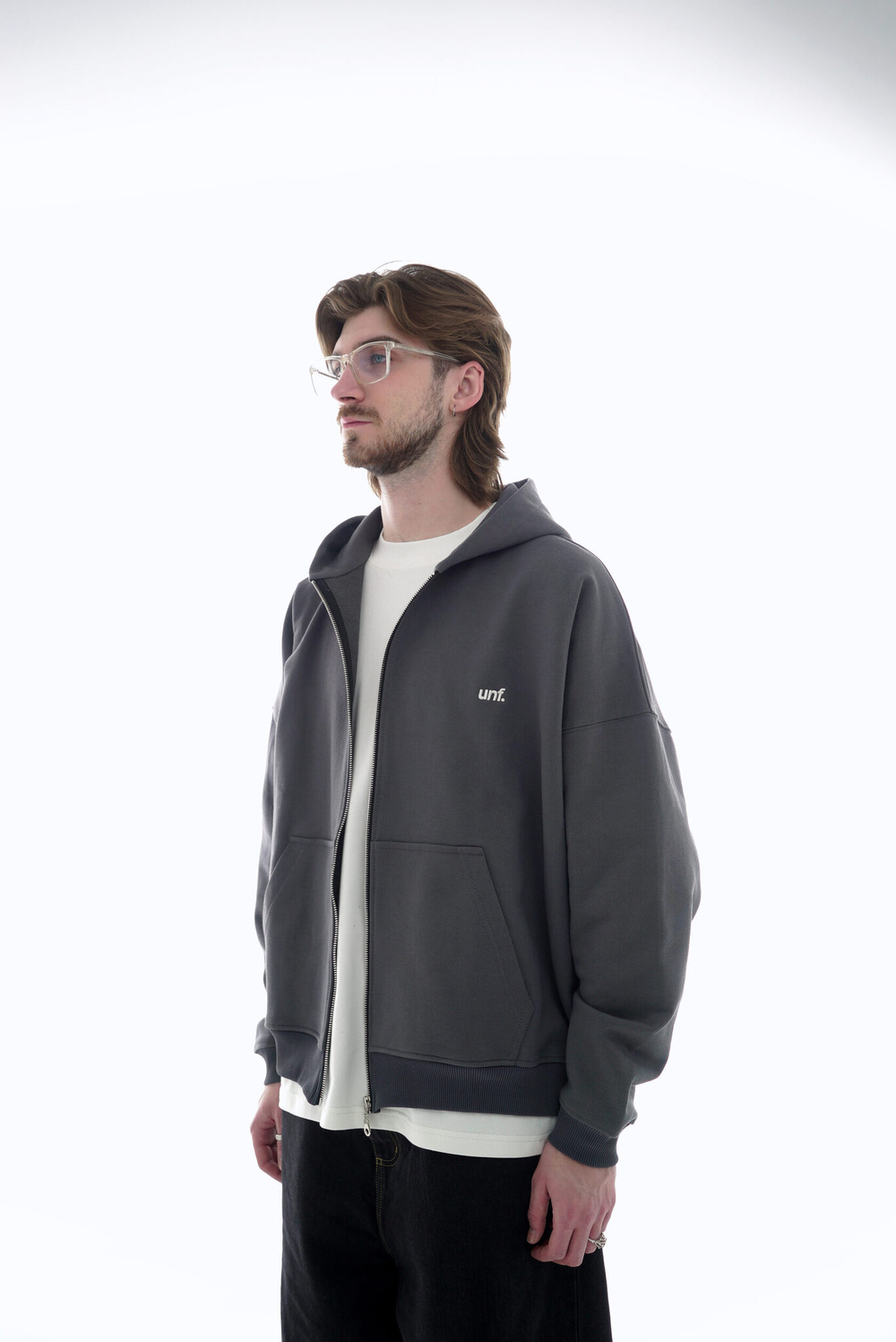Худи UNIFORM Heavy Zip unf., Графит
