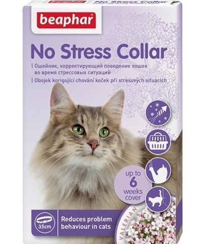 Beaphar No Stress Collar успокаивающий ошейник для кошек на основе эфирных масел