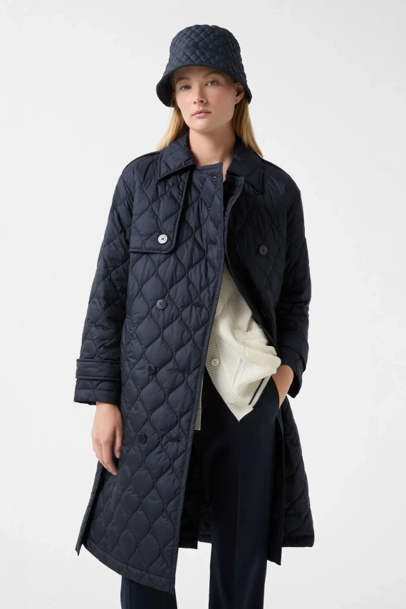 Пальто женское BOGNER IVORY в синем цвете