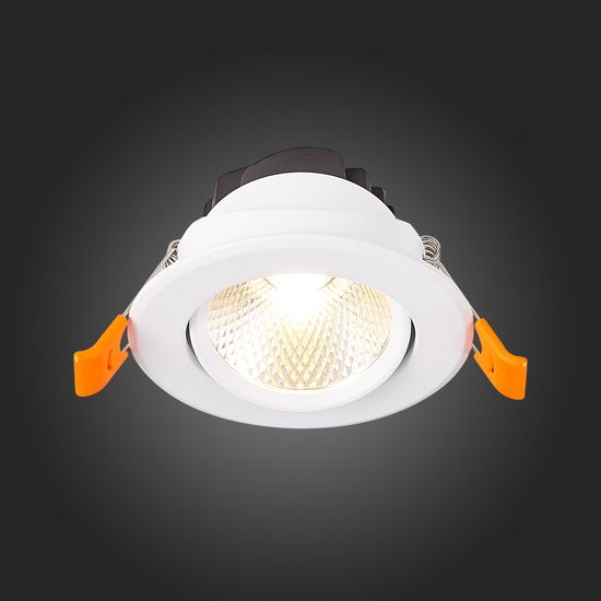 ST211.548.08.36 Св-к встр. Белый LED 1*8W 4000K 640Lm Ra80 36° IP20 D86xH50 220-240V Встраиваемые светильники