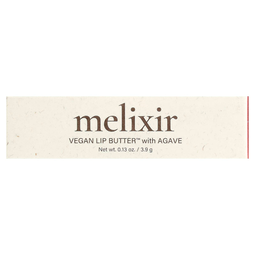 Melixir, Vegan Lip Butter™ с агавой, оттенок 03 Red бархат, 3,9 г (0,13 унции)