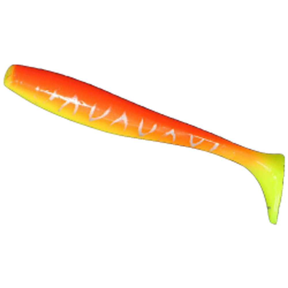 Мягкая приманка Narval Choppy Tail 120мм  #009 4шт Sunset Tiger