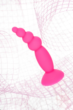 Анальная втулка A-Toys Hild розовая 11 см