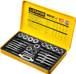STAYER MaXCut, 24 предмета, легированная сталь, набор метчиков и плашек (28020-H24)